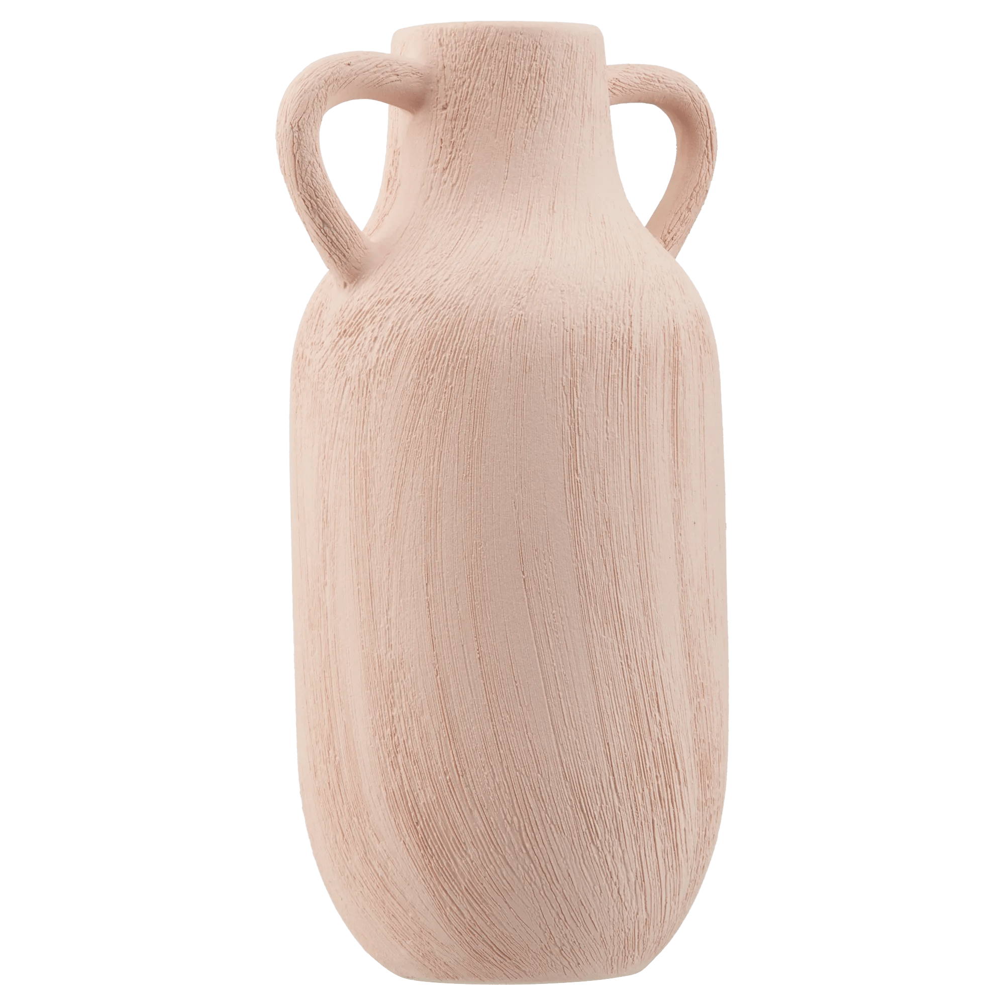 Ceramic Red Vase with Handles