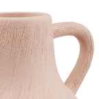 Ceramic Red Vase with Handles