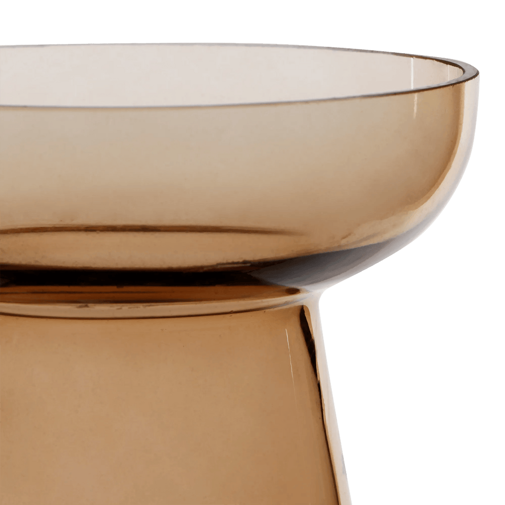 Glass Pillar Candle Holder