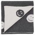 Hokke Happy Face Reversible Throw