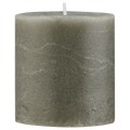 Green Marled Short Candle