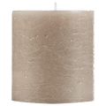 Sand Marled Pillar Candle