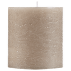 Sand Marled Pillar Candle