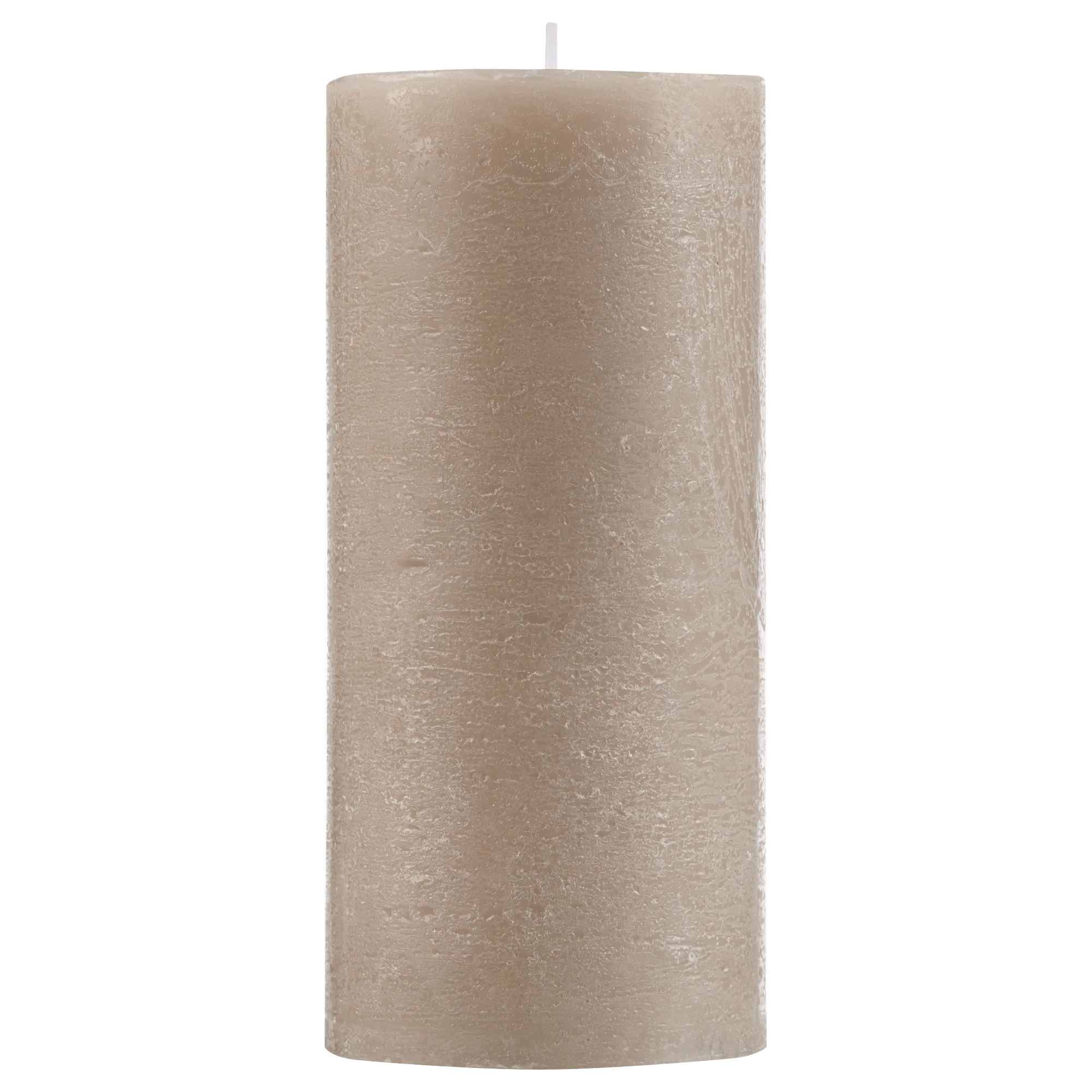 Sand Marled Pillar Candle