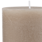 Sand Marled Pillar Candle