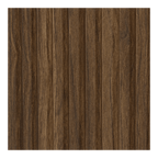 Ribbed Door Walnut Veneer Buffet