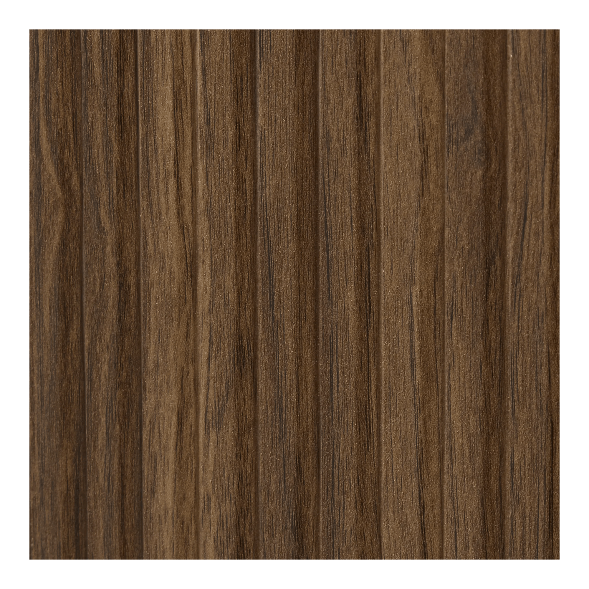 Ribbed Door Walnut Veneer Buffet