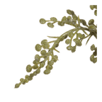 Artificial Stoebe in Ceramic Vase