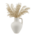 Pampas in Vase With Handle