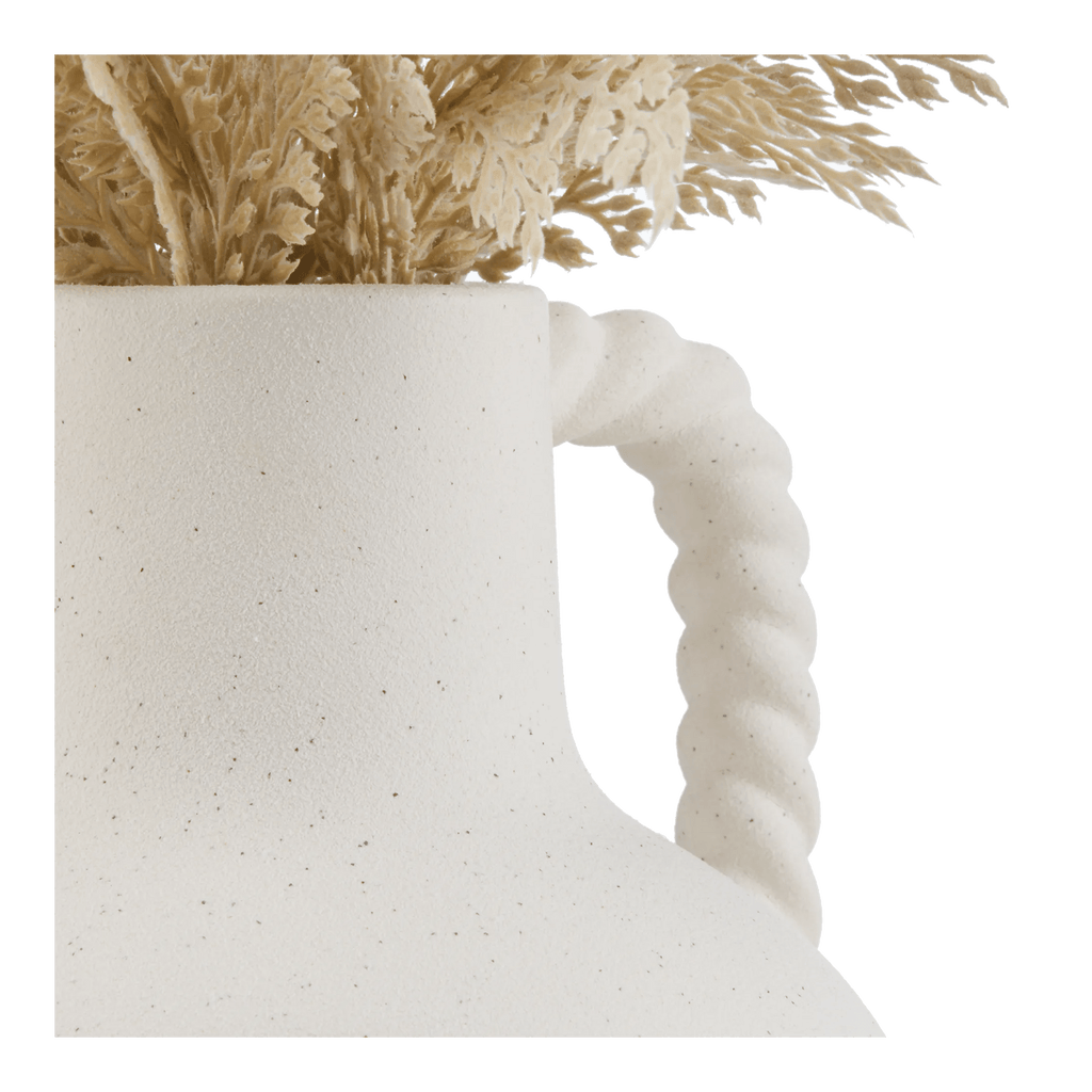 Pampas in Vase With Handle
