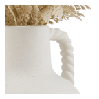 Pampas in Vase With Handle