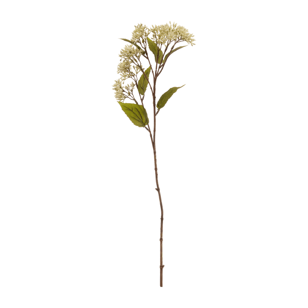 Artificial White Lilac Bud Stem