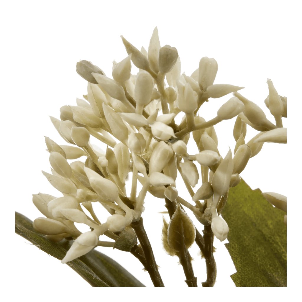 Artificial White Lilac Bud Stem