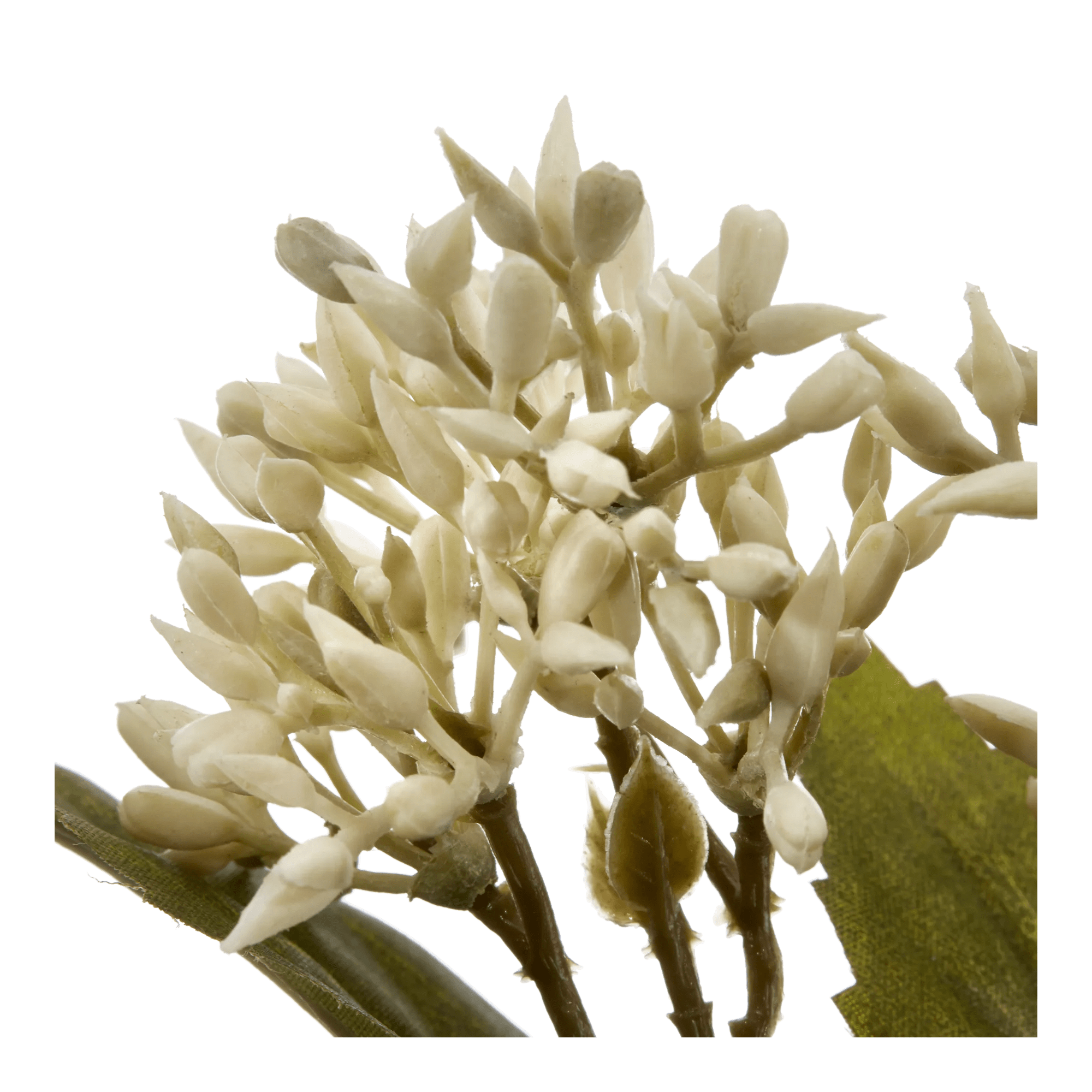 Artificial White Lilac Bud Stem