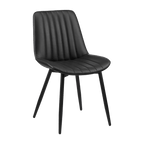 Fabric and Metal Dining Chair