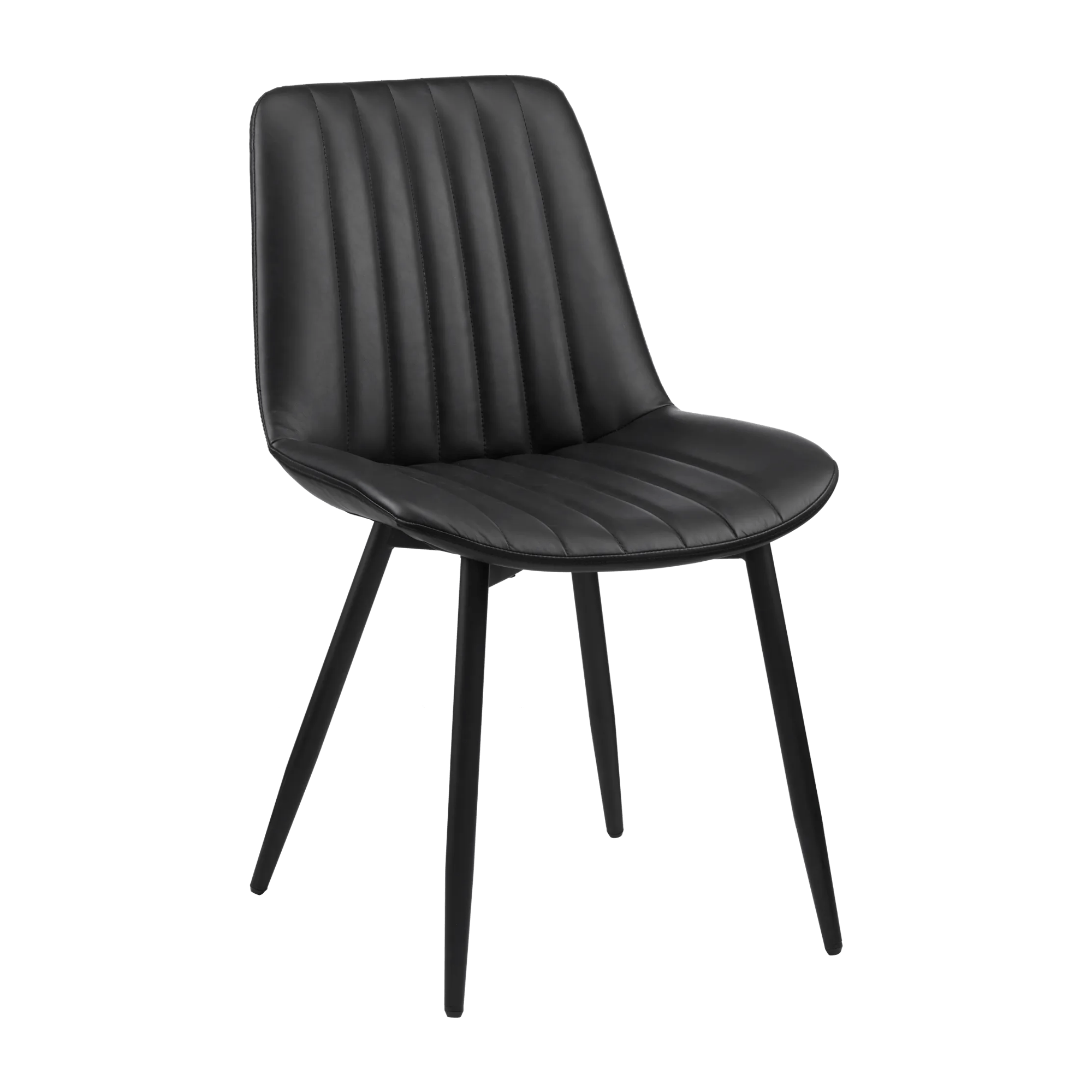 Fabric and Metal Dining Chair