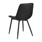 Fabric and Metal Dining Chair