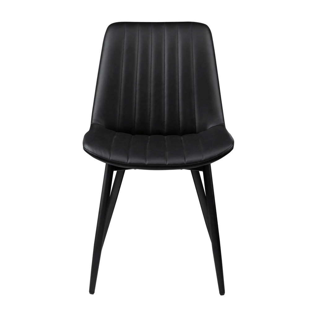 Fabric and Metal Dining Chair