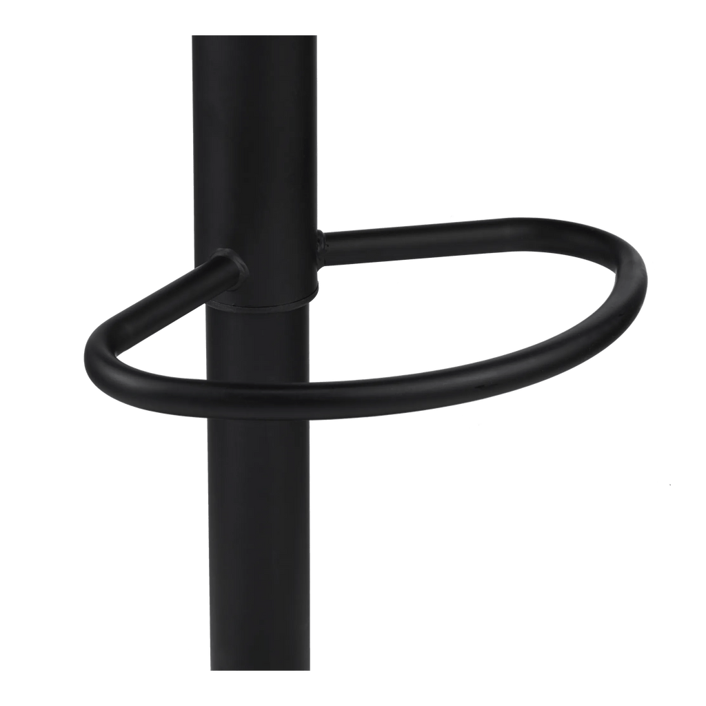 Adjustable Barstool with Stitched PU