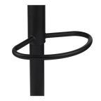 Adjustable Barstool with Stitched PU