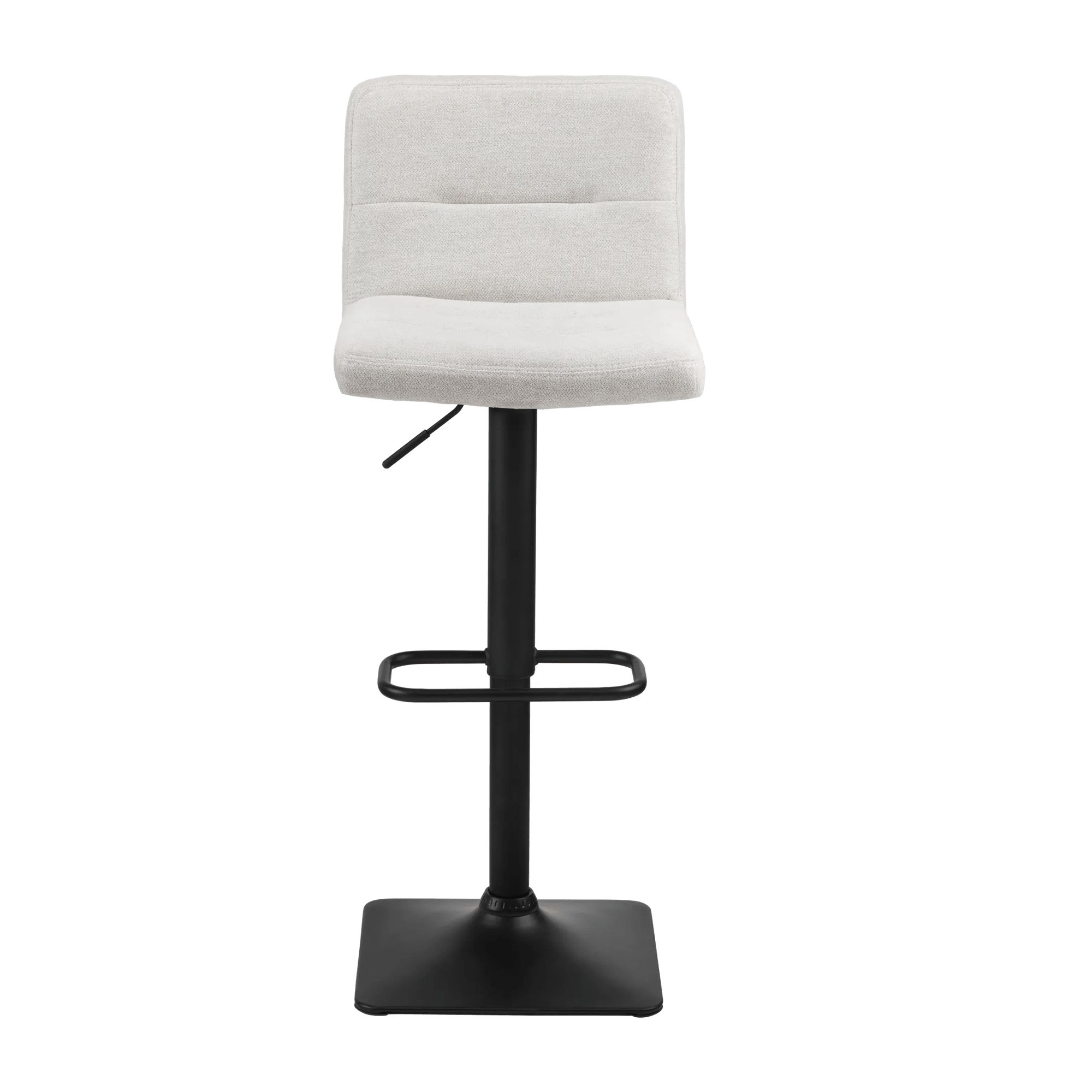 Adjustable Metal and Fabric Barstool