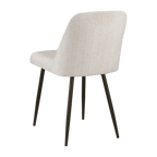 Fabric and Metal Dining Chair