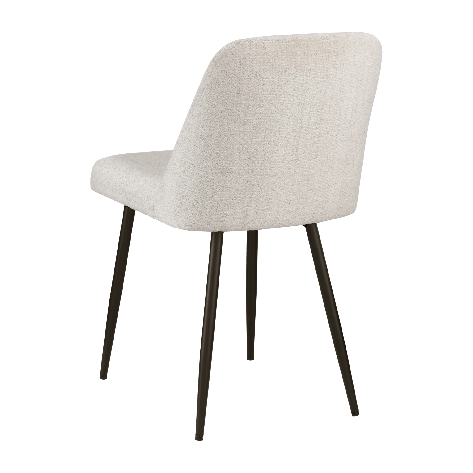 Fabric and Metal Dining Chair