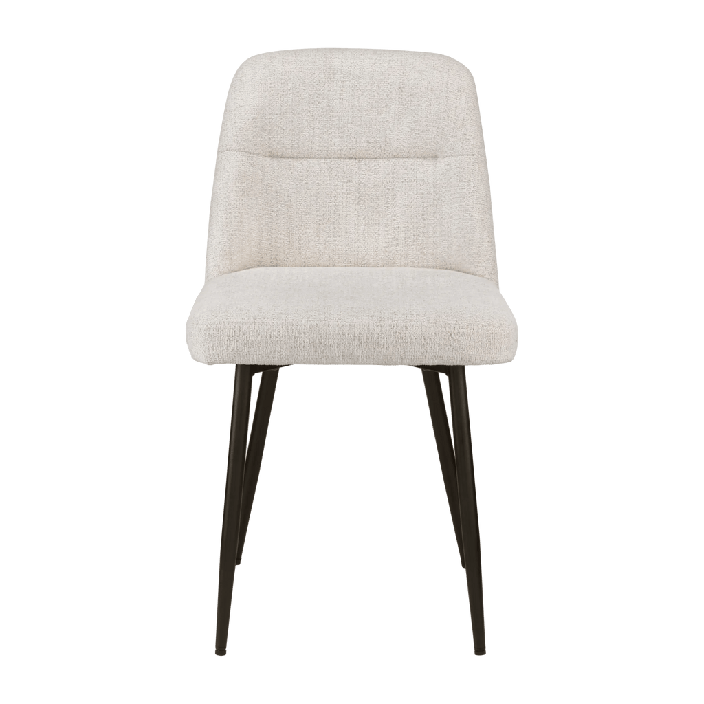 Fabric and Metal Dining Chair