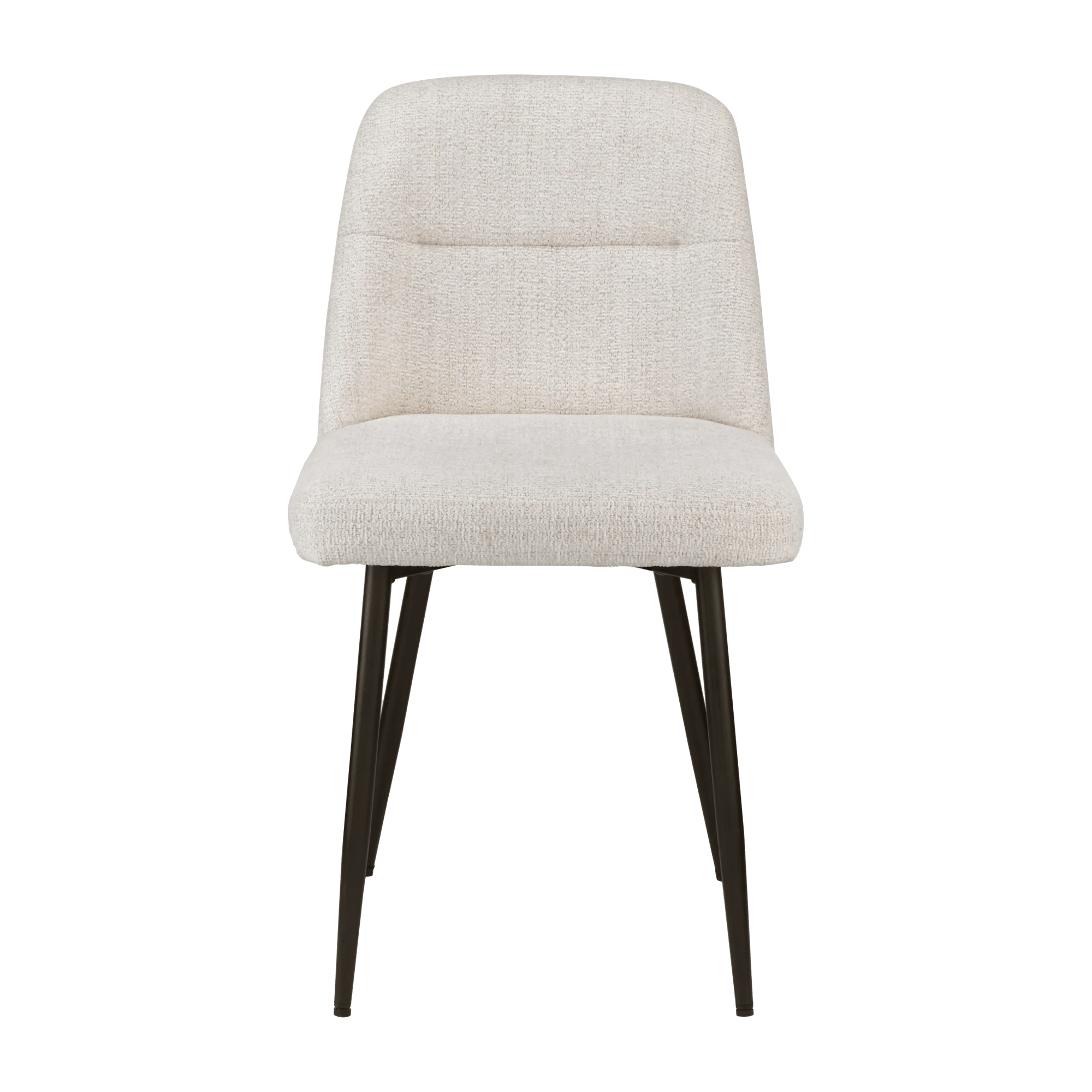 Fabric and Metal Dining Chair