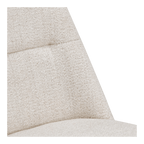 Fabric and Metal Dining Chair