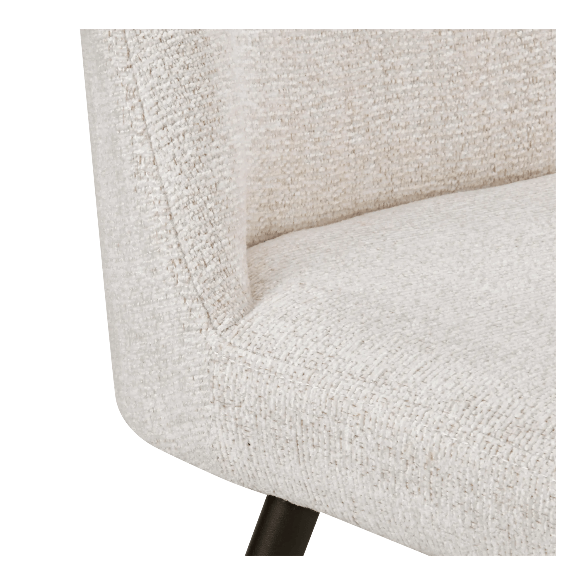 Fabric and Metal Dining Chair