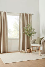Oatmeal Adrie Blackout Curtain
