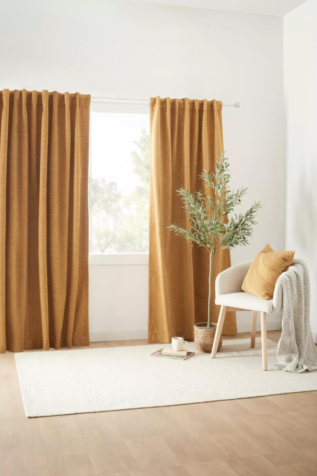 Artificial Olive Tree in Basket