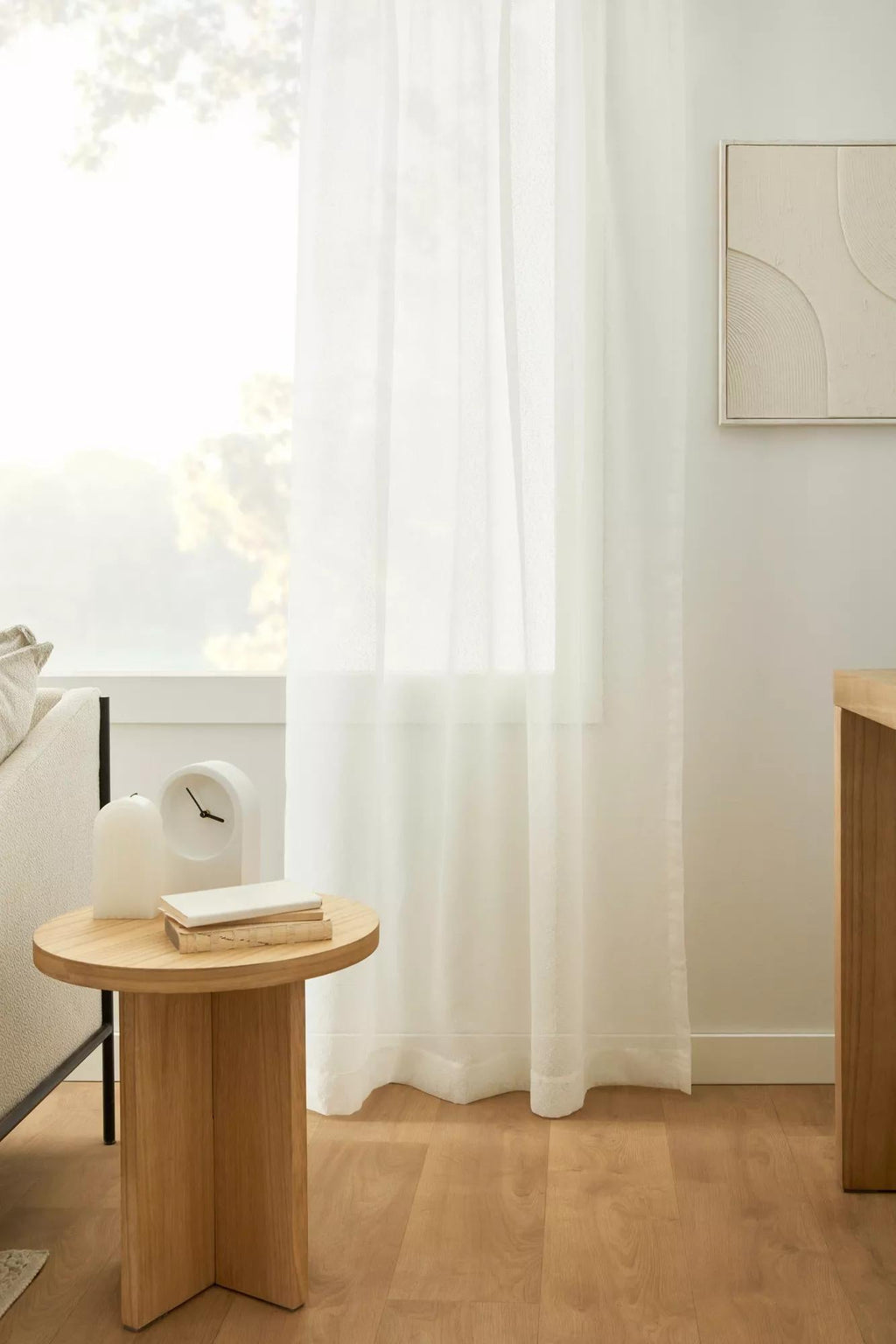 Amedea Boucle Sheer Curtain