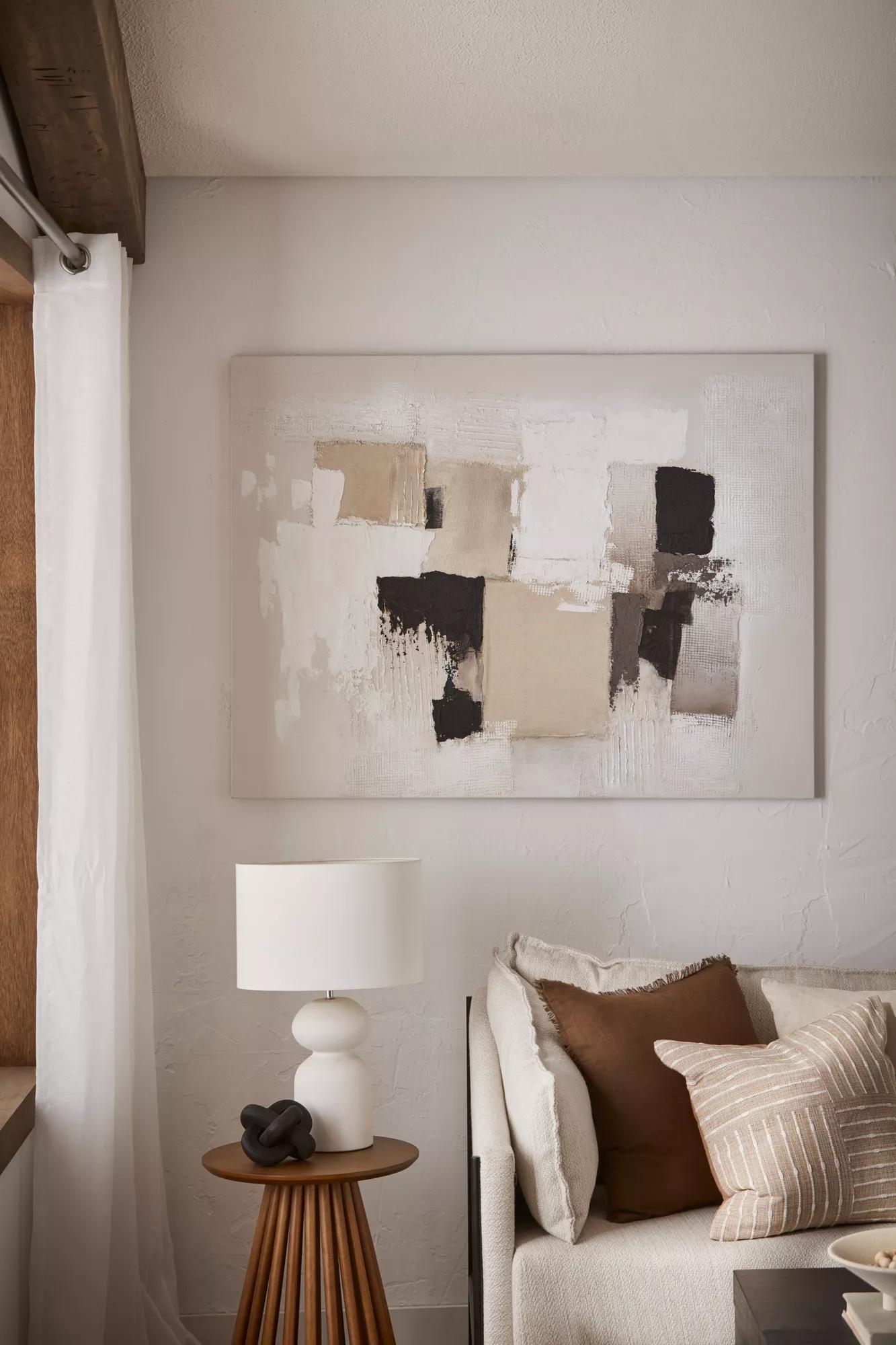 Abstract Knotted Wood Decorative Object