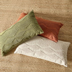 Green Yara Lumbar Decorative Pillow