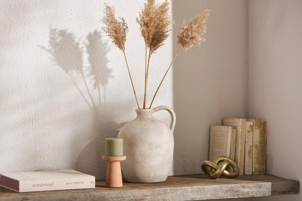 Ceramic Table Vase with Handle