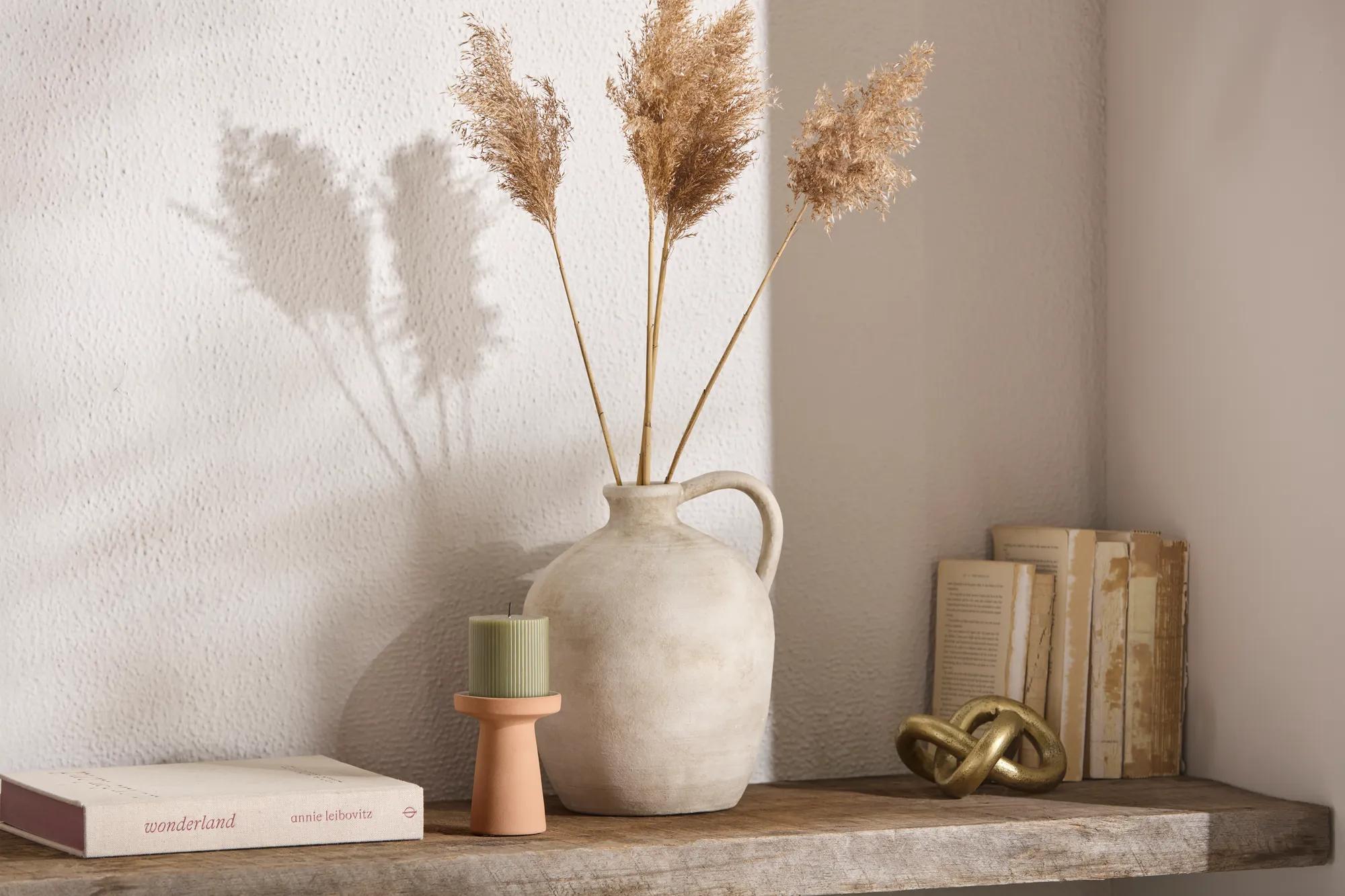 Ceramic Table Vase with Handle