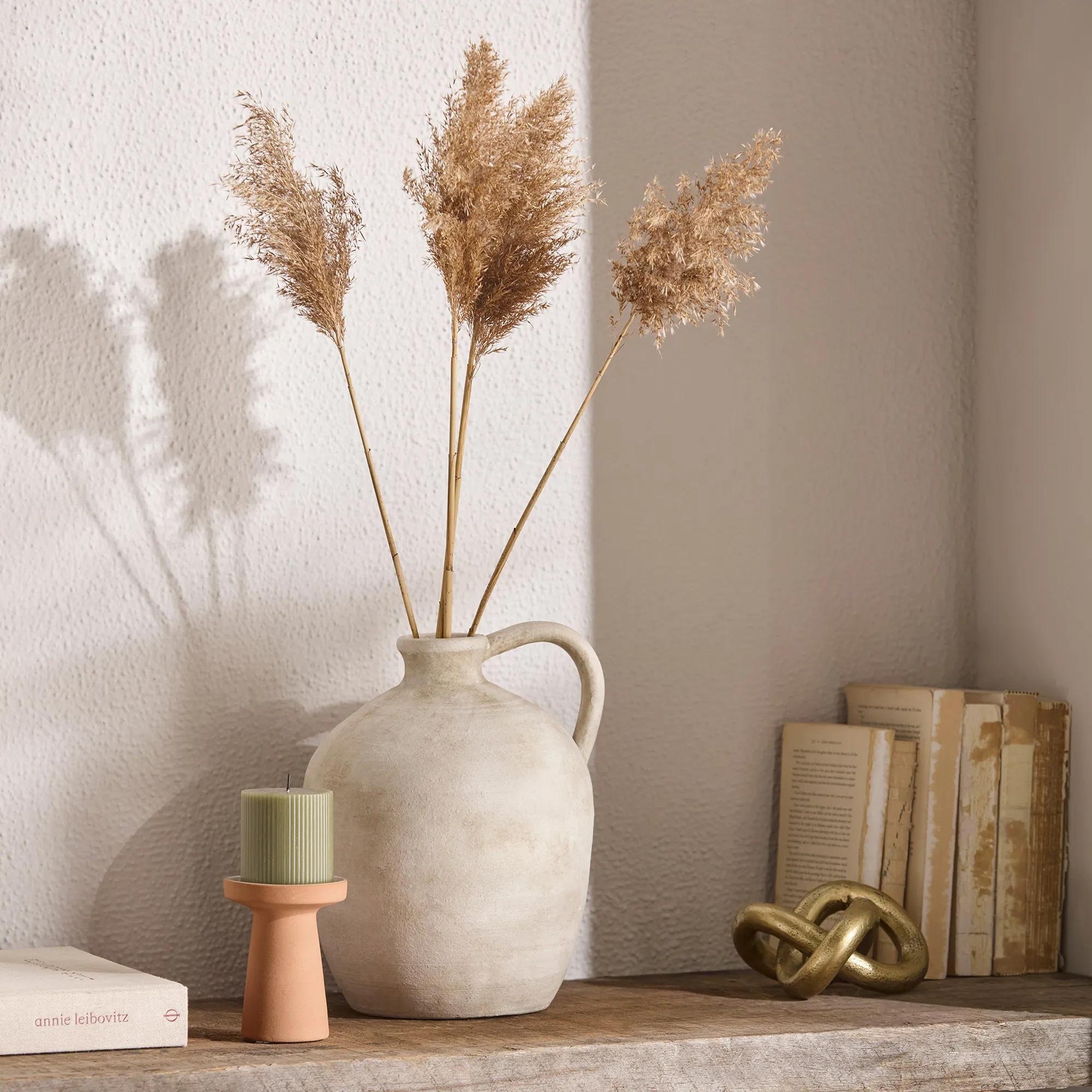 Ceramic Table Vase with Handle