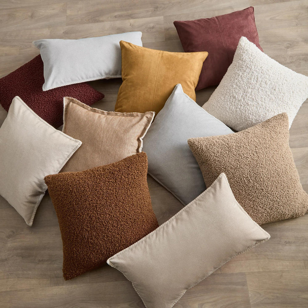 Grey Waverly Decorative Lumbar Pillow