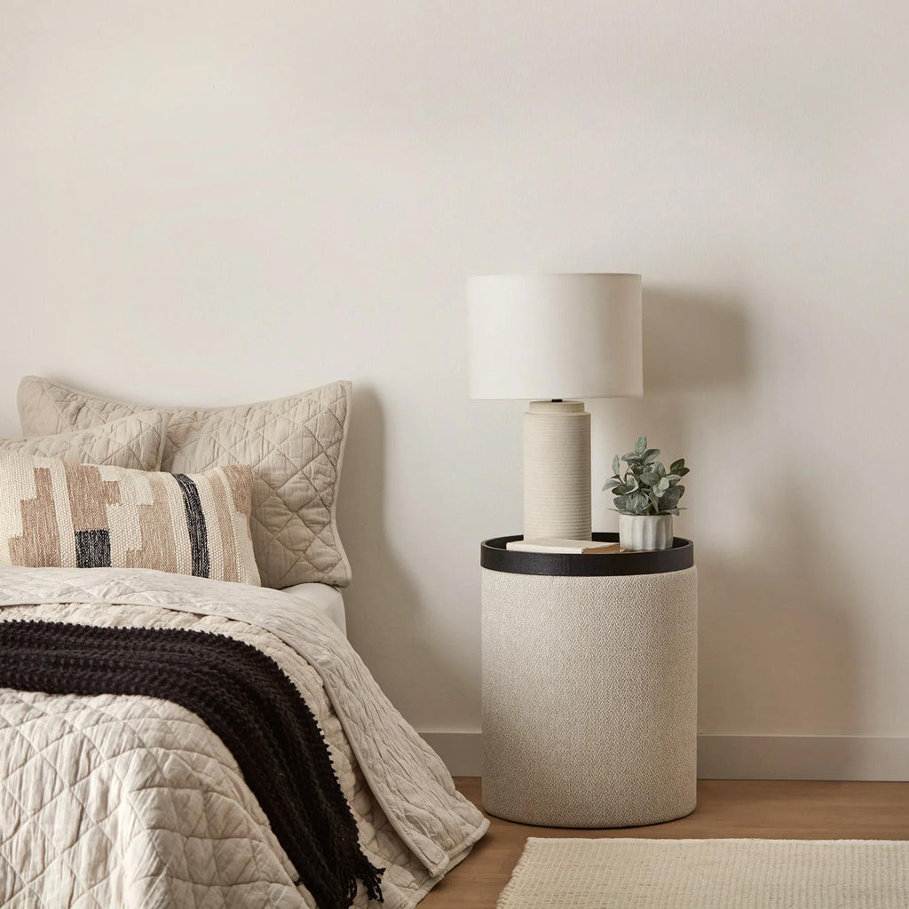 Textured Ceramic Table Lamp