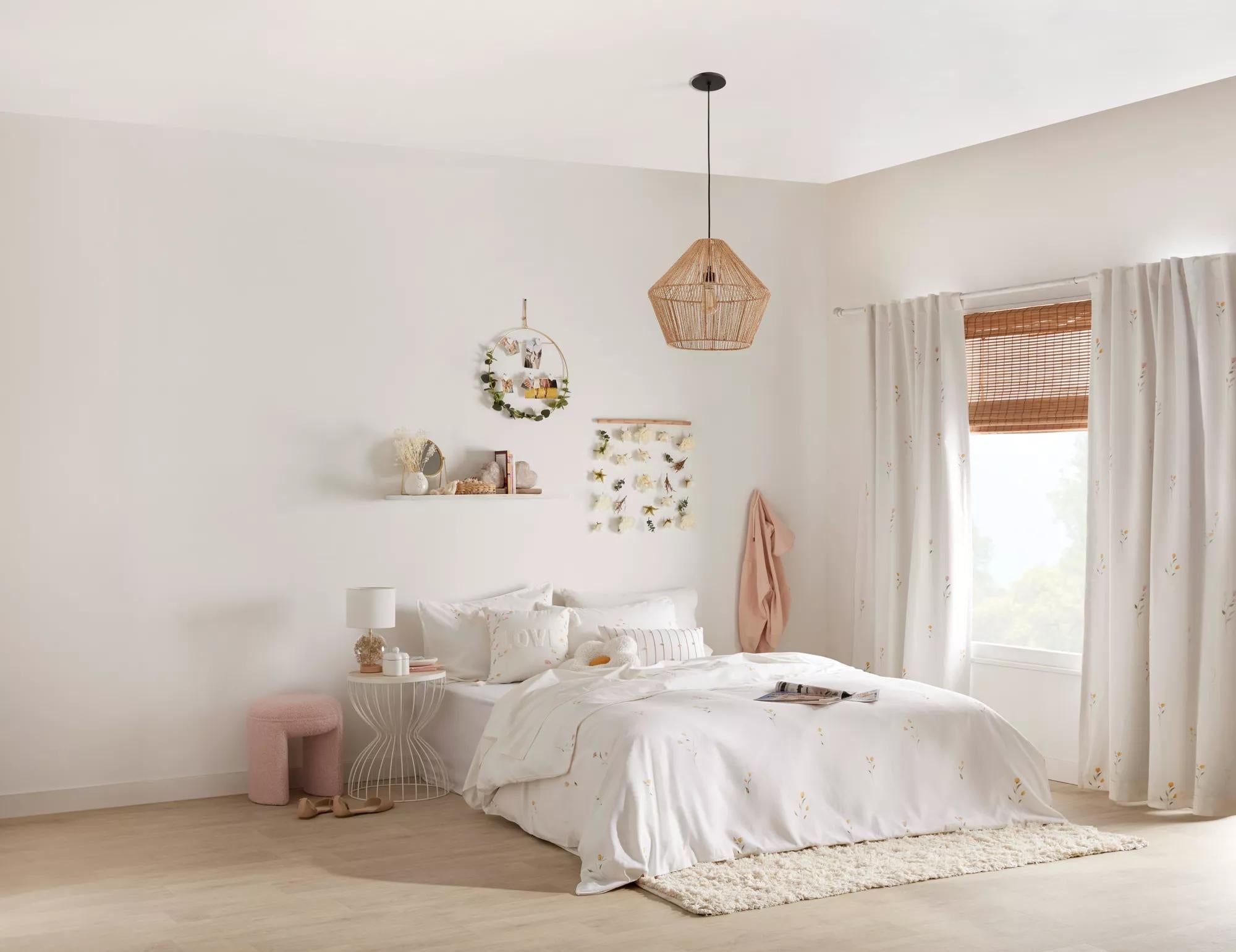 Dried Flowers Table Lamp