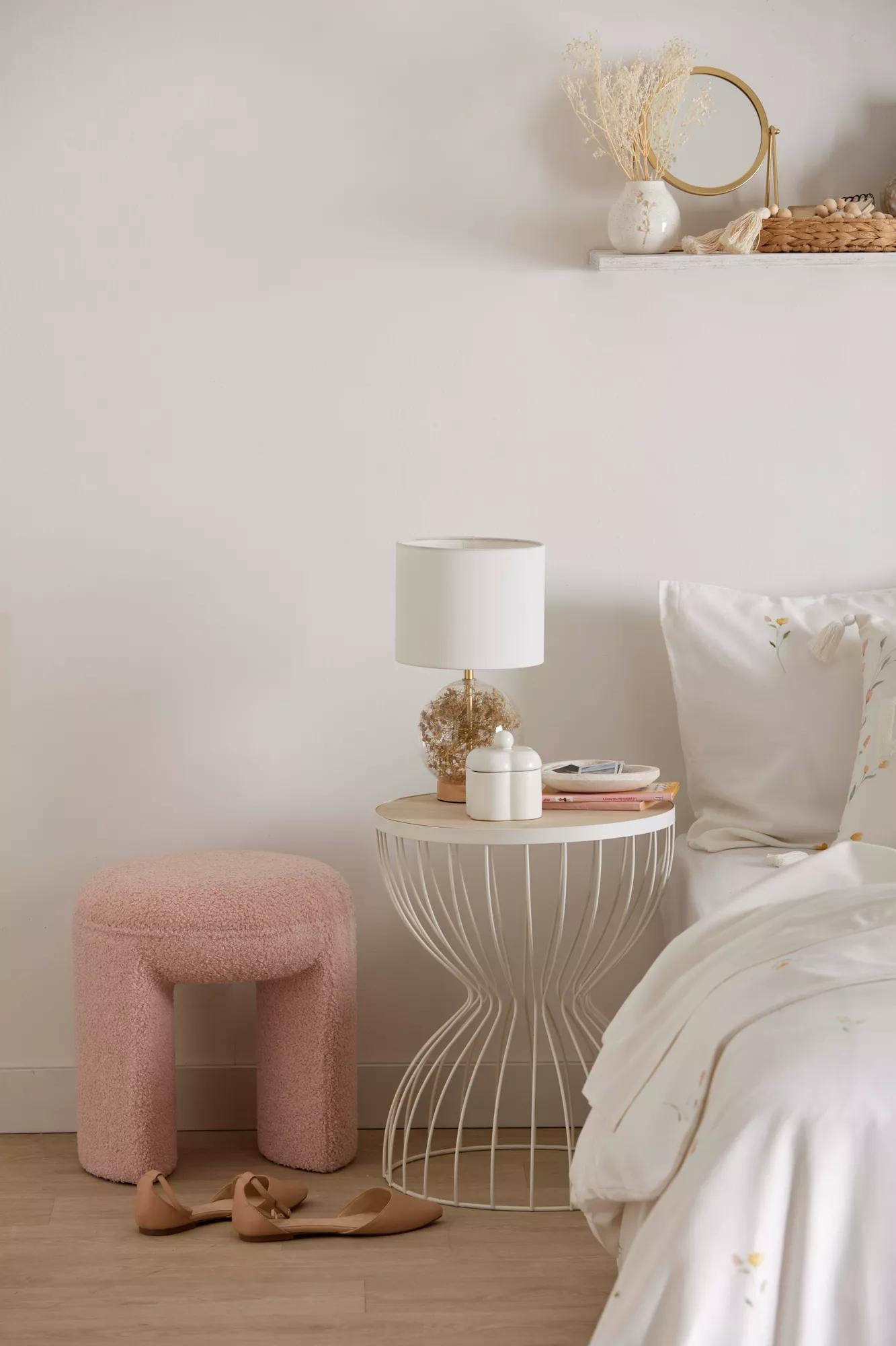 Dried Flowers Table Lamp