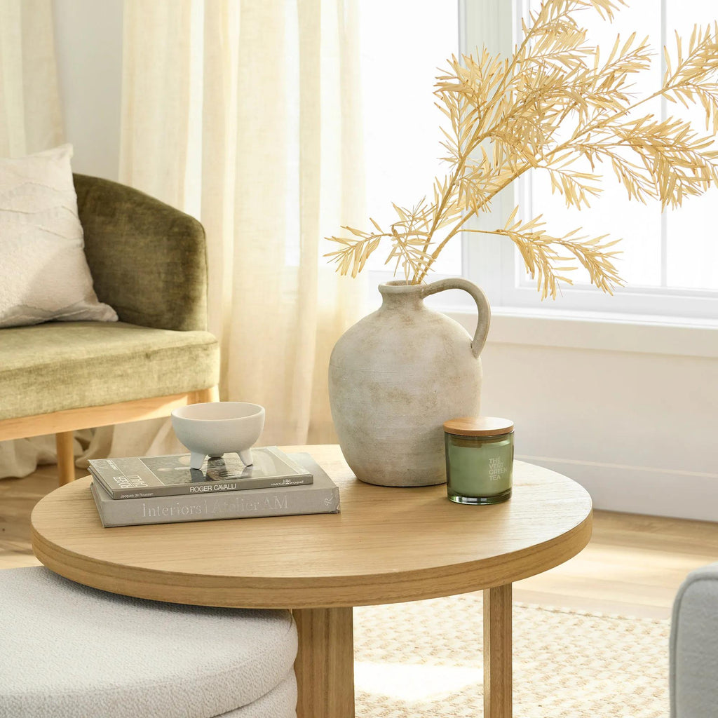 Ceramic Table Vase with Handle