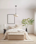 Cream Ceramic Table Lamp