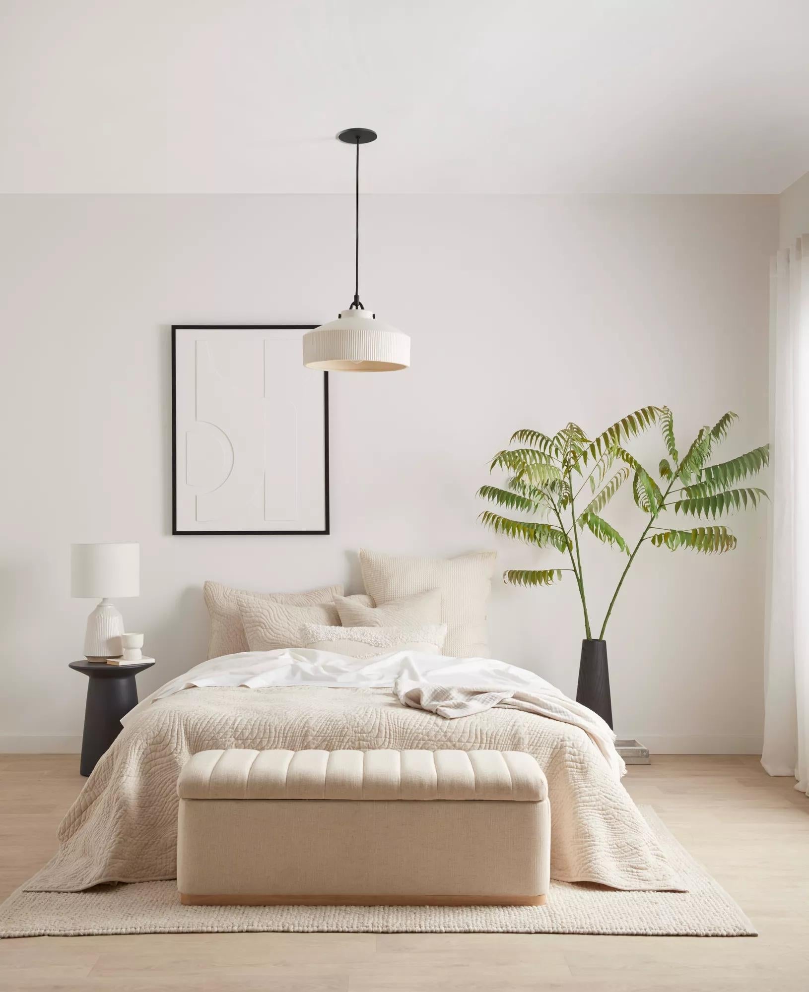 Cream Ceramic Table Lamp