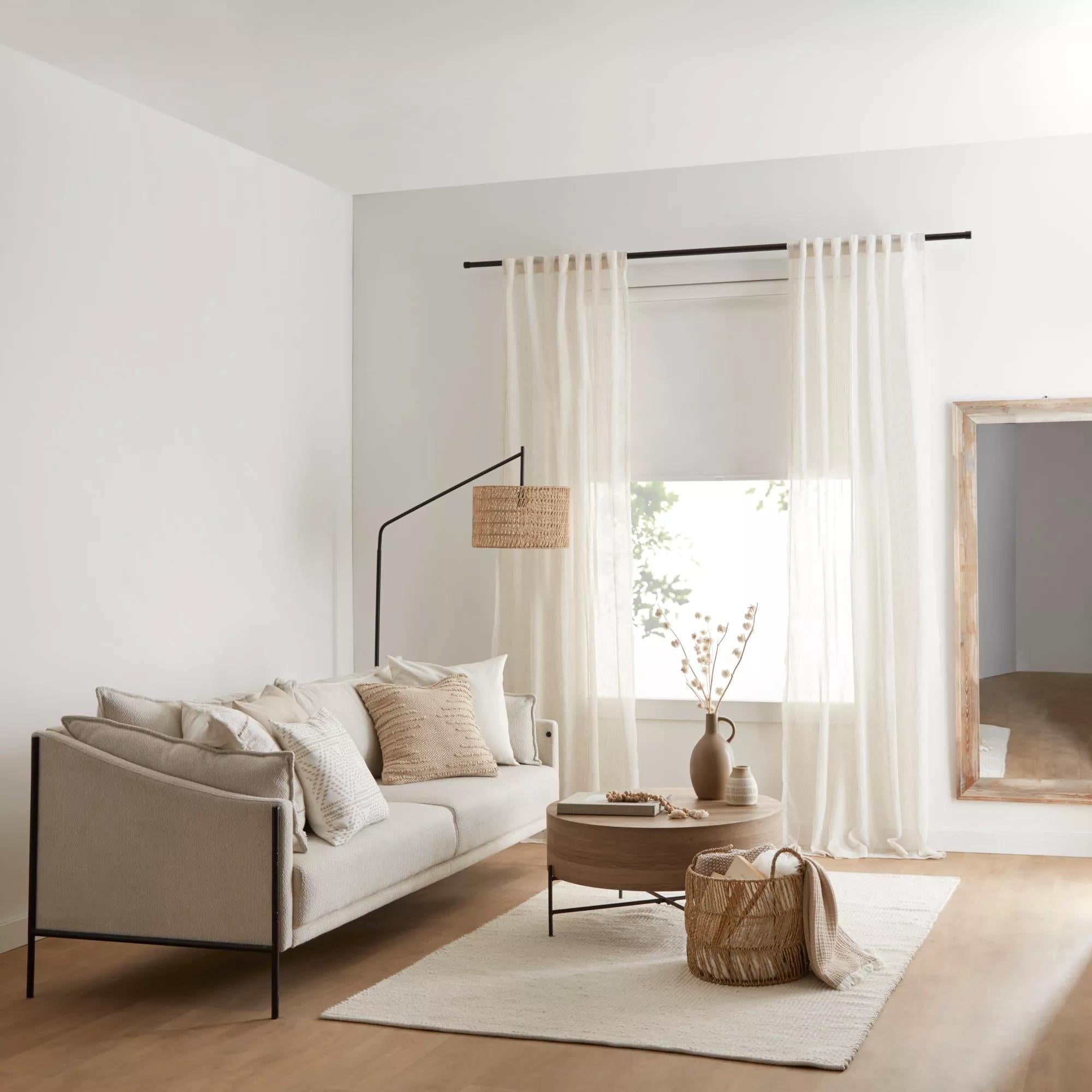 Off White Chita Cordless Blackout Roller Shade