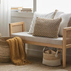 Felipe Natural Decorative Lumbar Pillow