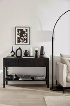 Black Tray & Natural  Tray On Stand