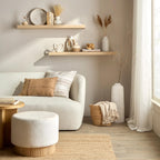 Cream Decorative Ceramic Heart